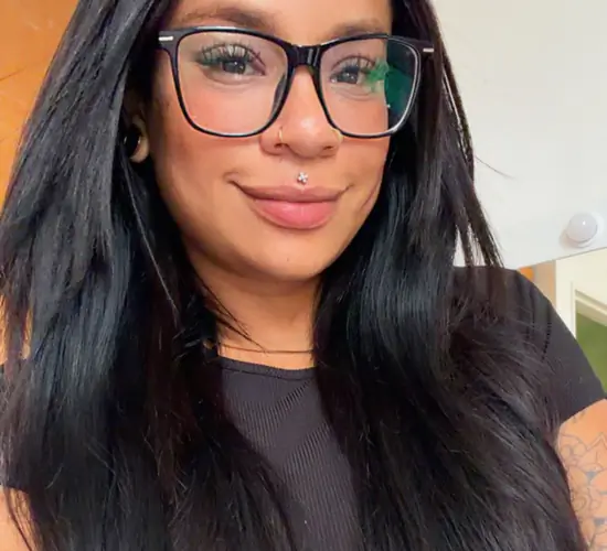 Someone ready to meet new people through online video chat